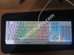 MSİ Vigor GK30 Beyaz RGB Klavye
