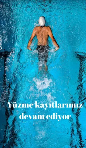 Özel yüzme dersi